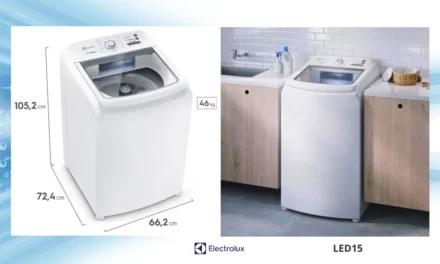 Como usar lavadora de roupas Electrolux – LED15