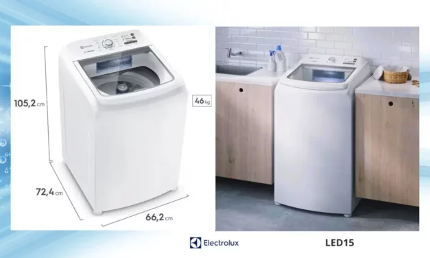 Como usar lavadora de roupas Electrolux – LED15