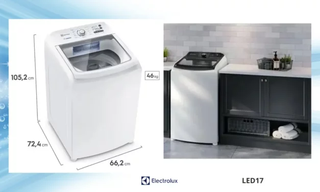 Como usar lavadora de roupas Electrolux – LED17